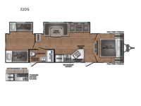 Shasta 32DS Floorplan Image