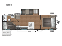 i-5 Edition 525BHS Floorplan Image