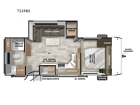 Wildwood T22RBS Floorplan Image