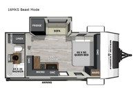 IBEX 16MKS Beast Mode Floorplan Image