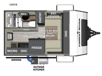 IBEX 16RKB Floorplan Image