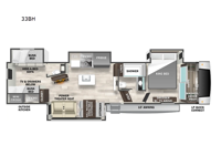 Cedar Creek Experience 33BH Floorplan