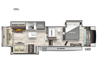 Cedar Creek Experience 35RL Floorplan Image