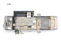 Wildcat 27RB Floorplan Image