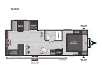 Passport Super Lite 2660RL Floorplan Image