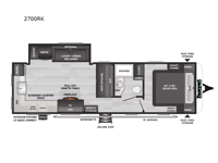 Passport Super Lite 2700RK Floorplan Image