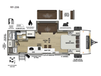 R Pod RP-206 Floorplan Image