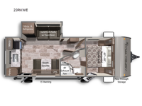 Aspen Trail LE 23RKWE Floorplan Image