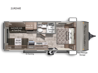 Aspen Trail LE 21RDWE Floorplan Image