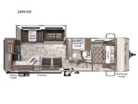 Aspen Trail LE 28RKWE Floorplan Image