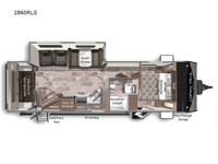 Aspen Trail 2860RLS Floorplan Image