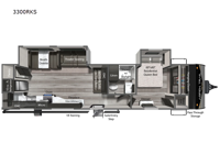 Aspen Trail 3300RKS Floorplan Image