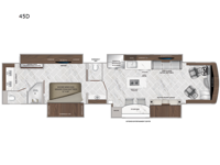 American Dream 45D Floorplan Image