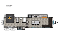 Redwood 3951BAM Floorplan Image