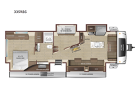 Open Range 335RBS Floorplan Image