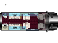 Patriot Cruiser D4 Floorplan Image