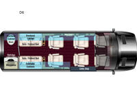 Patriot Cruiser D6 Floorplan Image