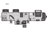 Alpine Avalanche Edition 380LT Floorplan Image