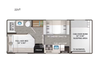 Geneva 22VT Floorplan Image