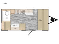 Rove Lite 14FL Floorplan Image