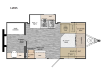 Rove Lite 14FBS Floorplan Image