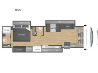 Ghost 38DS Floorplan Image