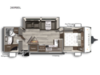 Kodiak SE 260RBSL Floorplan Image