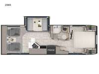 Lance Travel Trailers 2565 Floorplan Image