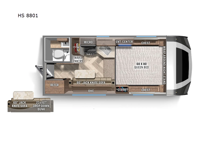 Backpack Edition HS-8801 Floorplan Image