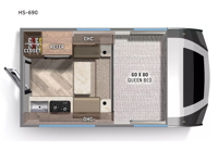 Backpack Edition HS-690 Floorplan Image