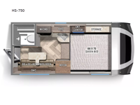 Backpack Edition HS-750 Floorplan Image