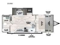 Viking 5K Series 251RBS Floorplan Image