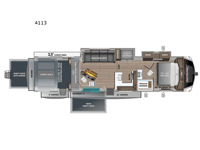 Seismic Luxury Series 4113 Floorplan Image