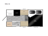 Up Country 550U-XS Floorplan Image