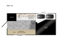 Up Country 365U-XS Floorplan Image