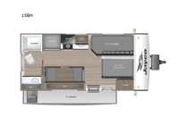 Jay Feather Air 15BH Floorplan Image