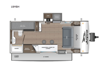 Jay Feather Air 18MBH Floorplan Image