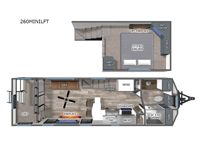 Puma Destination 260MINILFT Floorplan Image