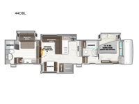 New 2025 Forest River RV RiverStone 44DBL image