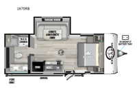 Ozark 1670RB Floorplan Image