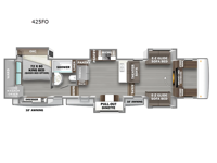 RiverStone 425FO Floorplan Image