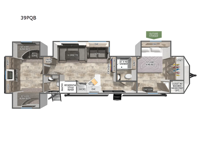 Puma Destination 39PQB Floorplan Image