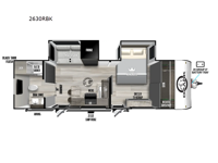 Ozark 2630RBK Floorplan Image