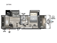 Ozark 2670RK Floorplan Image