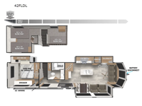 New 2025 Forest River RV Wildwood Grand Lodge 42FLDL image
