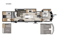 Wildwood Grand Lodge 44VIEW Floorplan Image