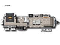 Hampton 395BAM Floorplan Image