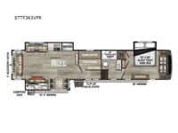 SportTrek Touring Edition STTF363VFR Floorplan Image