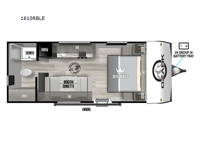 Ozark 1610RBLE Floorplan Image