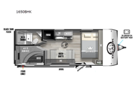 Ozark 1650BHK Floorplan Image